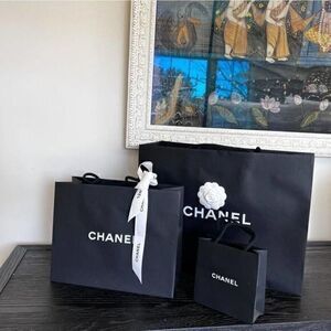 CHANNEL Shopping Bag Bundle